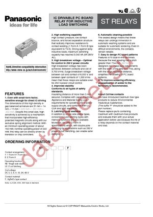 ST2-DC5V-F datasheet  